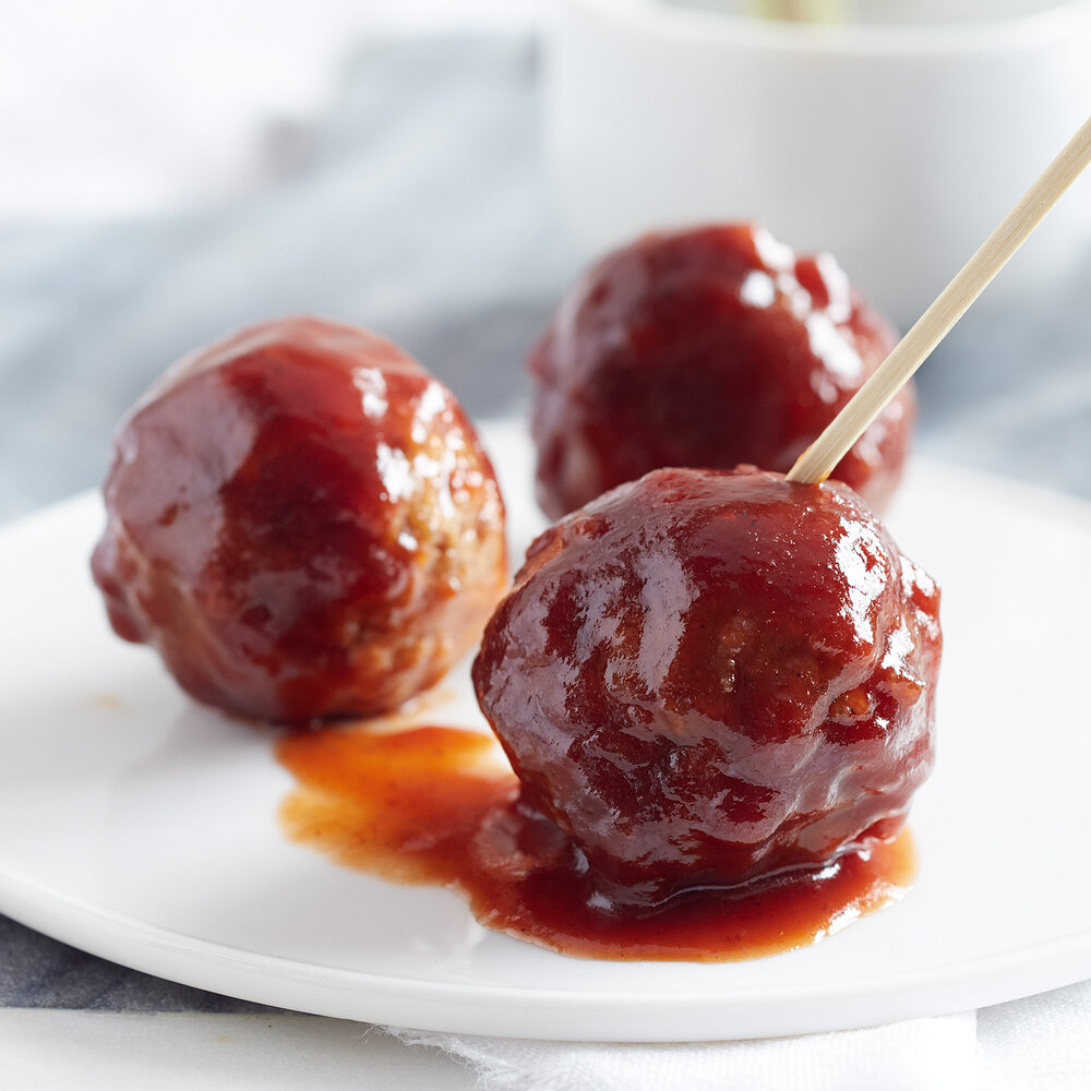 Savory Glazed Meatballs | Smucker's®