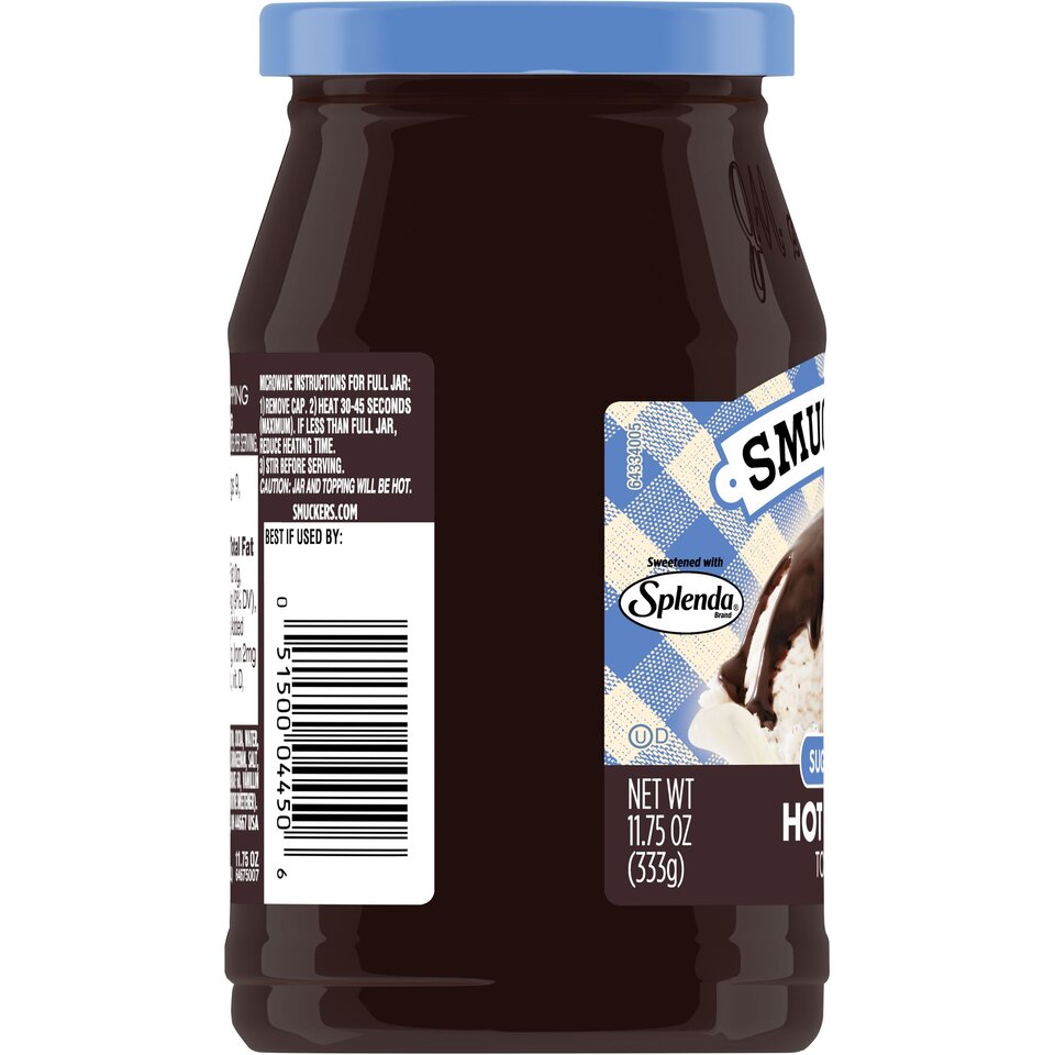 Sugar free hot fudge spoonable topping